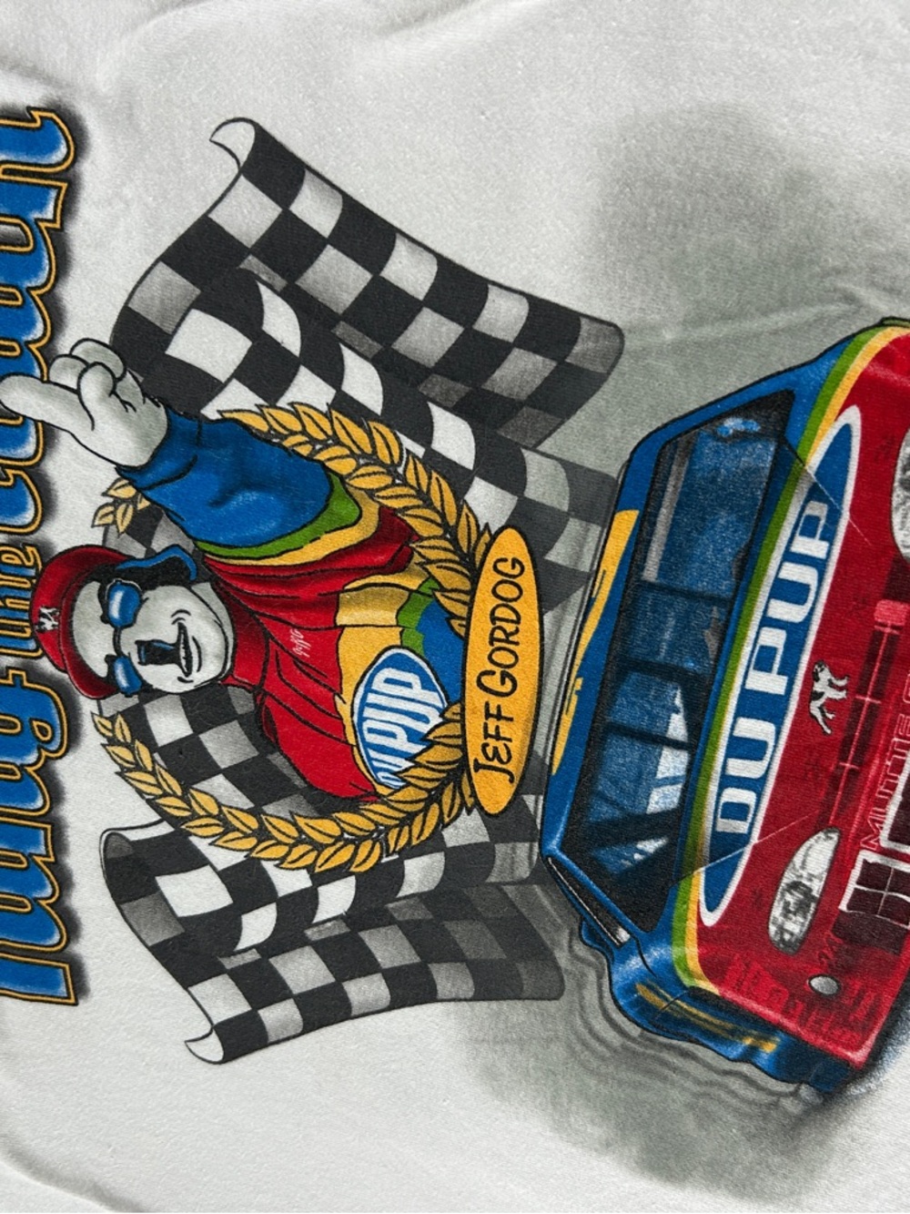 1999 Big Dogs King of the Track Racing Graphic Tee - Jeff Gordon - Gor-Dawg